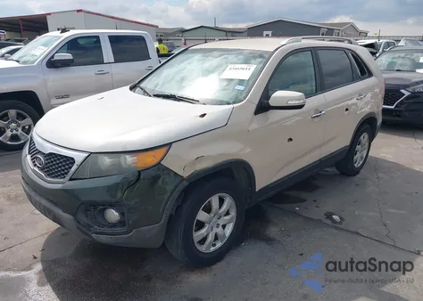 2011 Kia Sorento Lx from USA, damaged, VIN 5XYKT4A10BG129898